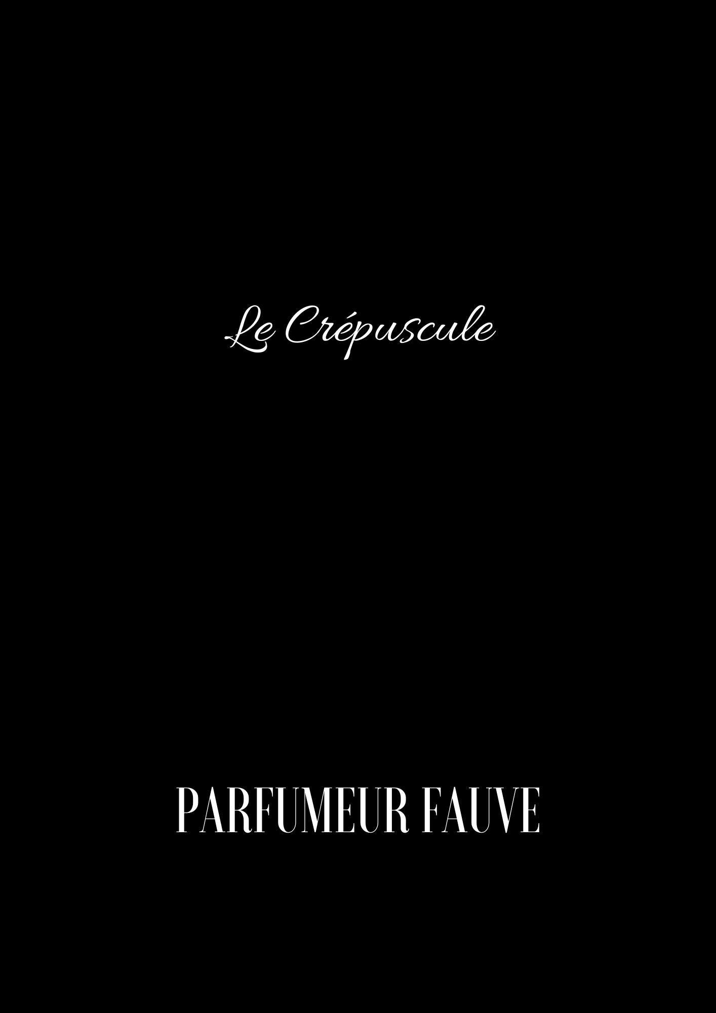 Le Crépuscule EDP 50ml + Échantillon 2ml offert - Parfumeur Fauve
